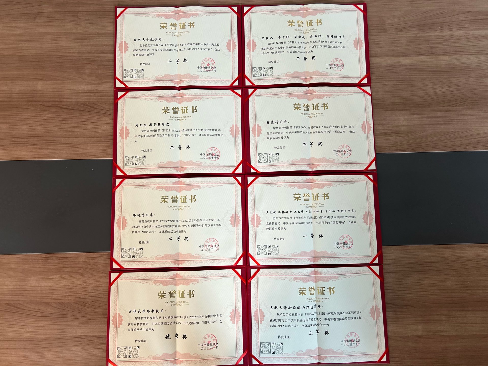 电影微视频作品进行评选